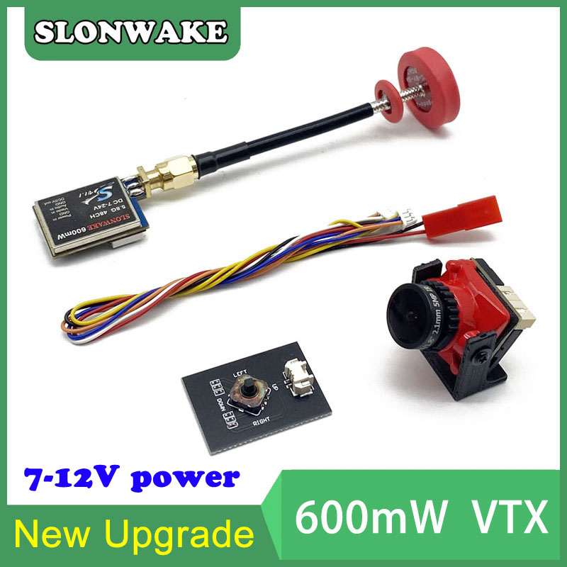 Fpv Drone Transmitter - 5.8G 48CH 600mW verstelbare VTX-CAM FPV