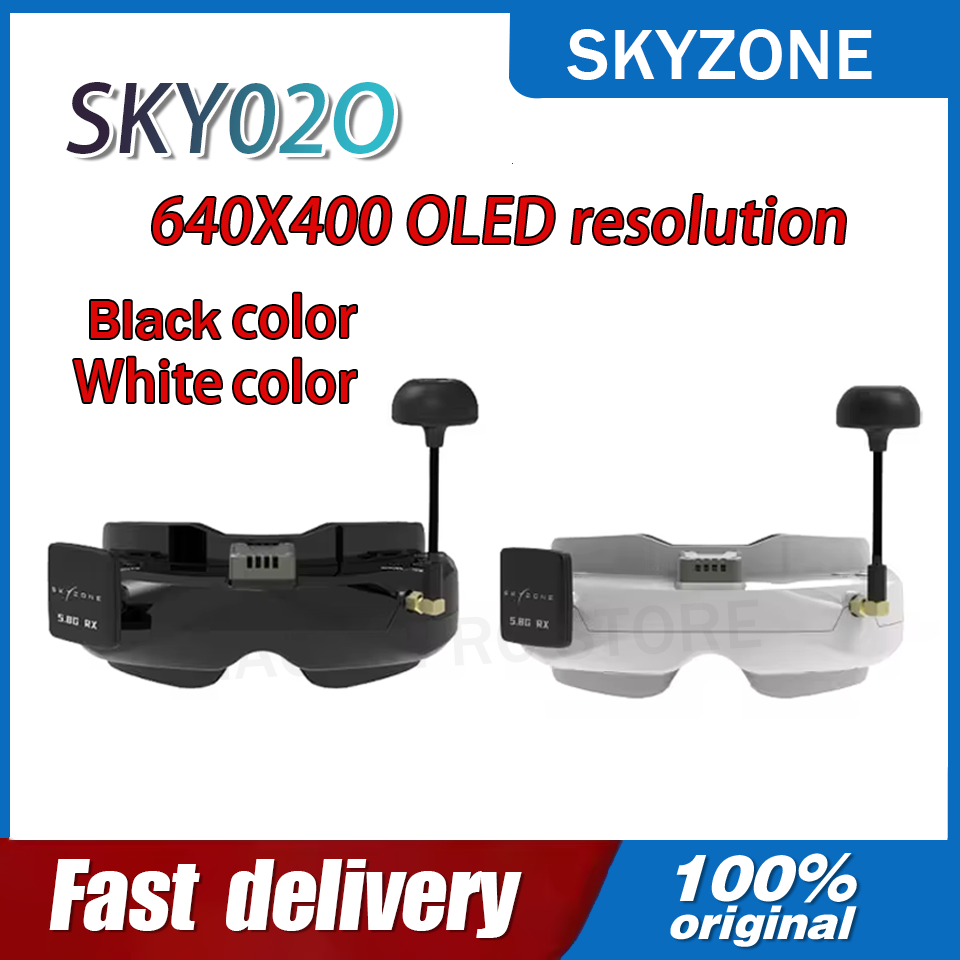 Fpv Drone Battery - SKYZONE SKY02O OLED 5.8GHz 2S-6S FPV-bril