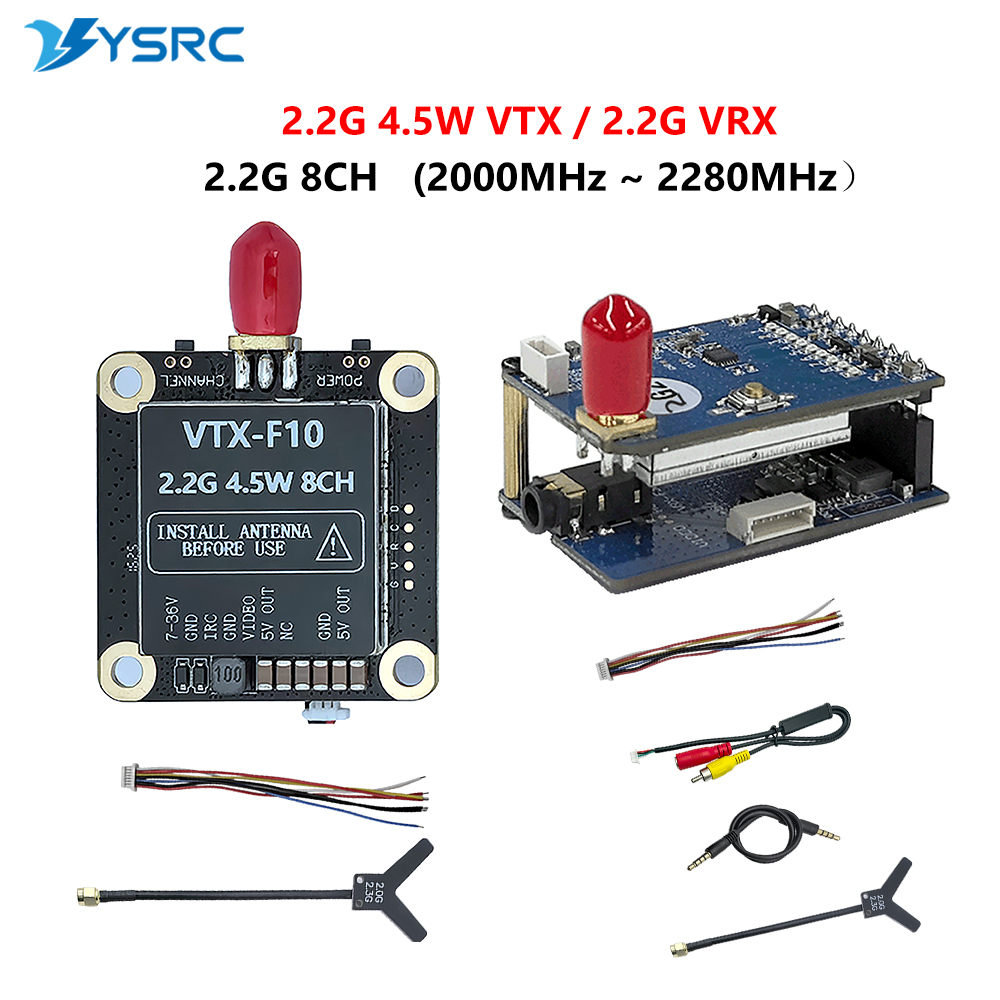 Fpv Drone Transmitter - 2.0-2.2G 4.5W VTX 8CH FPV Videozender