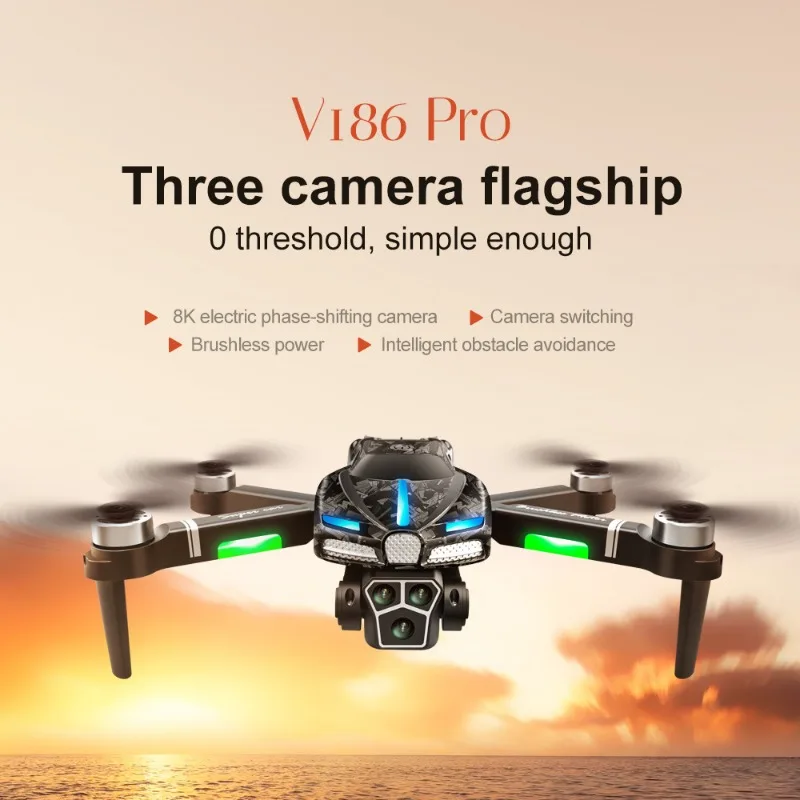 Fpv Drone Charger - Nieuwe V186 Pro Drone Professionele Borstelloze