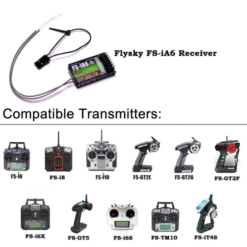 Flysky FS-IA6 Ontvanger 6CH Du - Fpv Drone Battery recensie en prijs