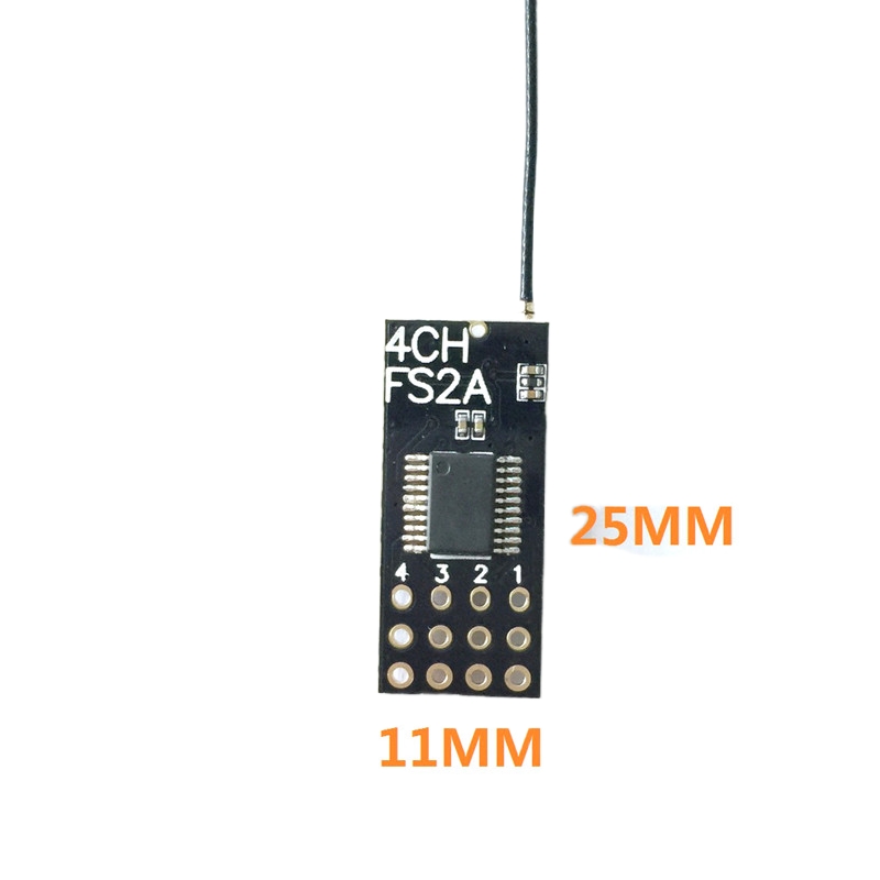Flysky FS2A Mini-ontvanger 4CH - Fpv Drone Battery recensie en prijs